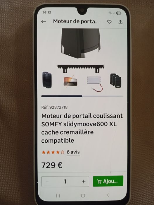 Automatizare poarta Somfy pack xl
