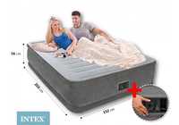 Надувная кровать Intex 64418, встроенный электрический насос 220 В, су