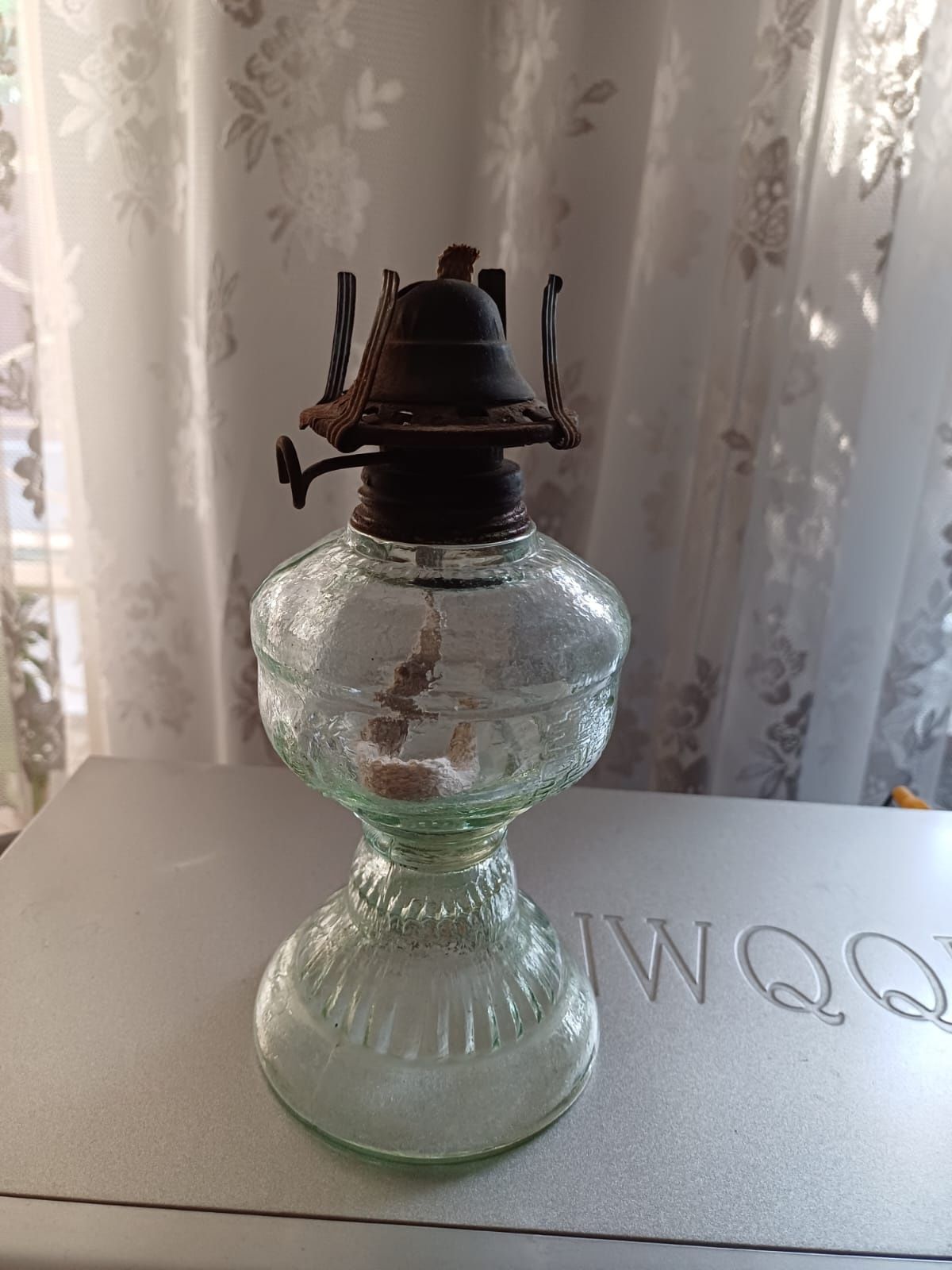 Лампа  СССР с фитилём.