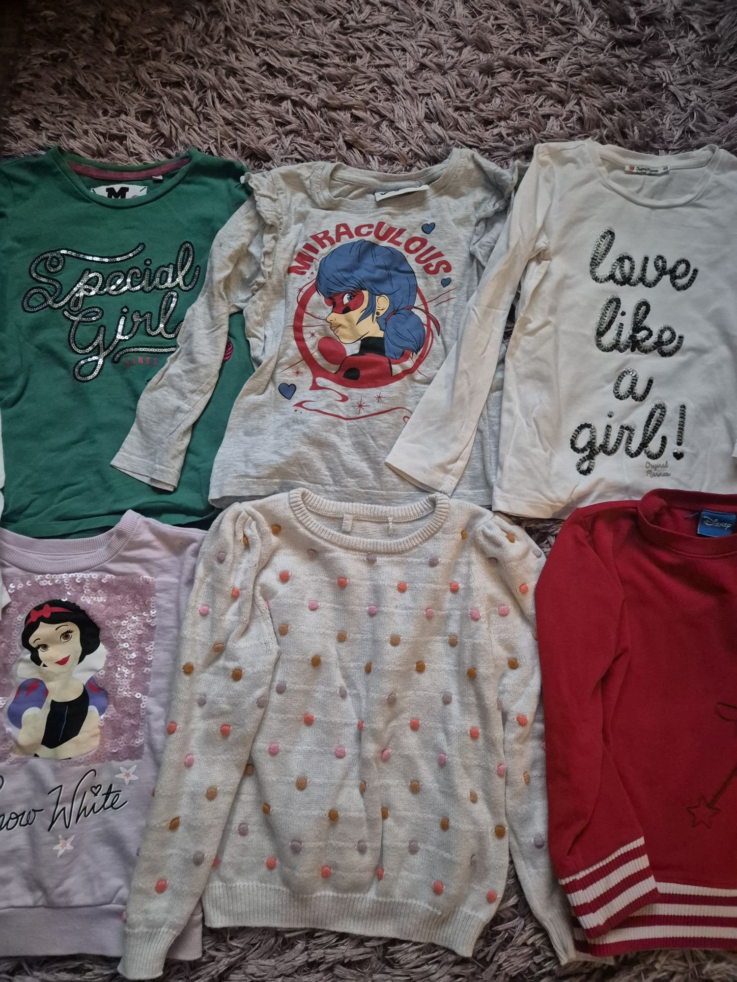 Lot bluze fetite stare f buna 110 4-5ani