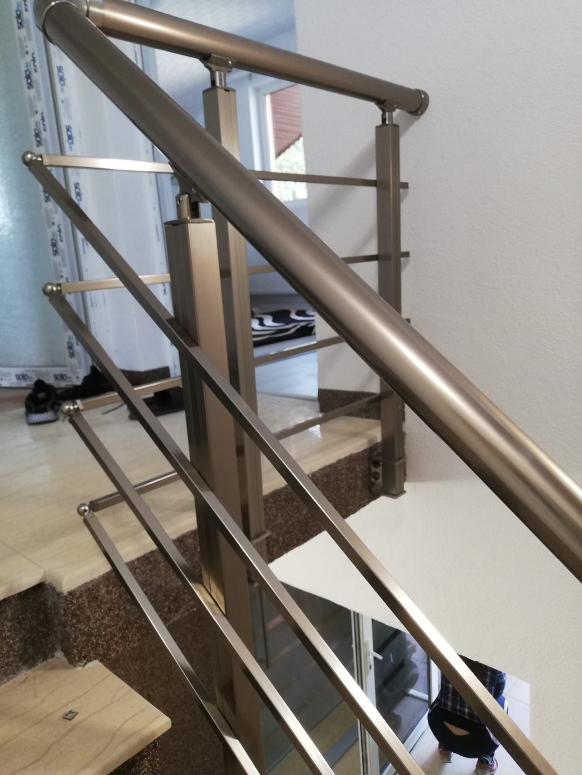 Balustrade din aluminiu anodizat