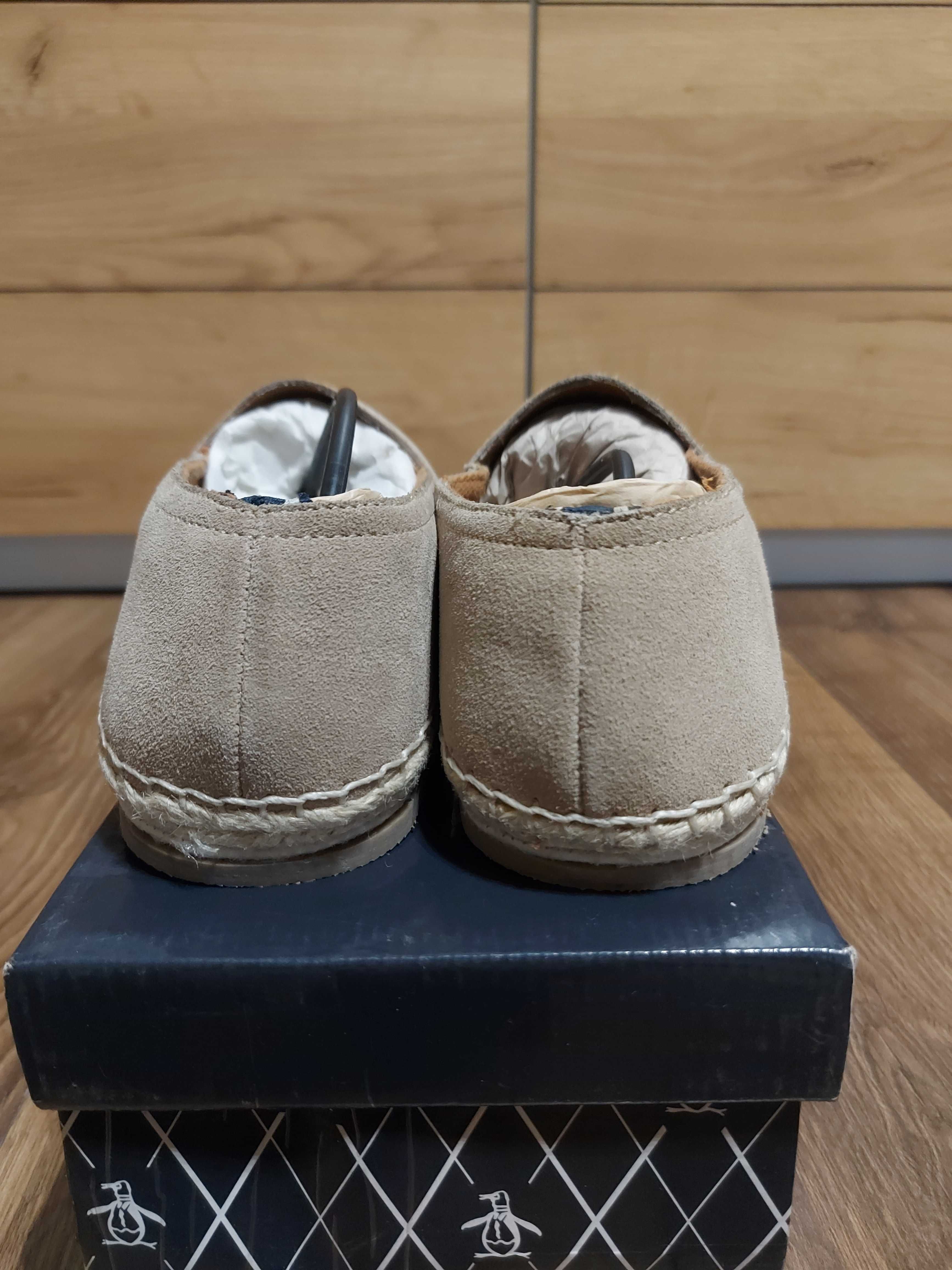 Mocasini barbati noi piele naturala nr.44 bej