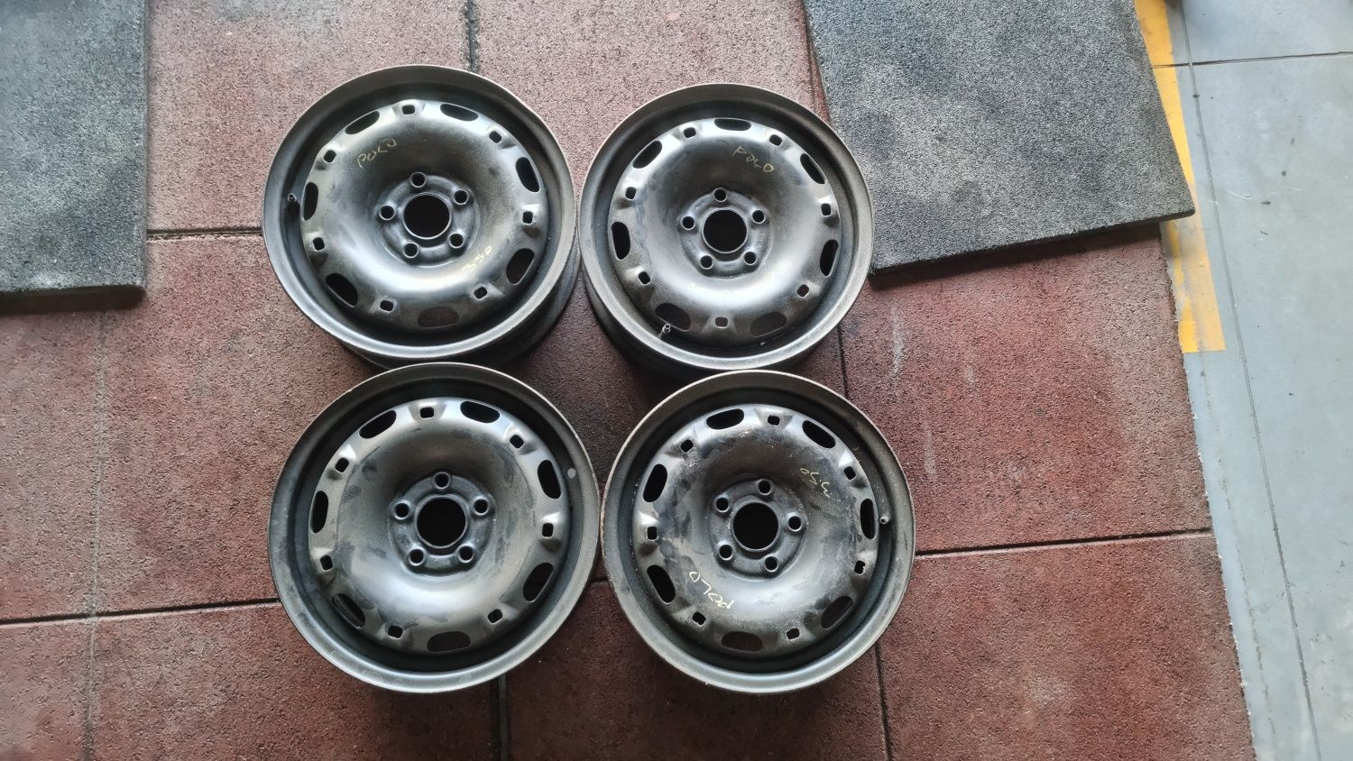 Set jante r 14 polo 5x100 skoda seat