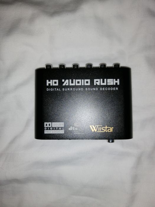WIISTAR Convertor Digital la analog, Digital 5.1 Audio Decoder
