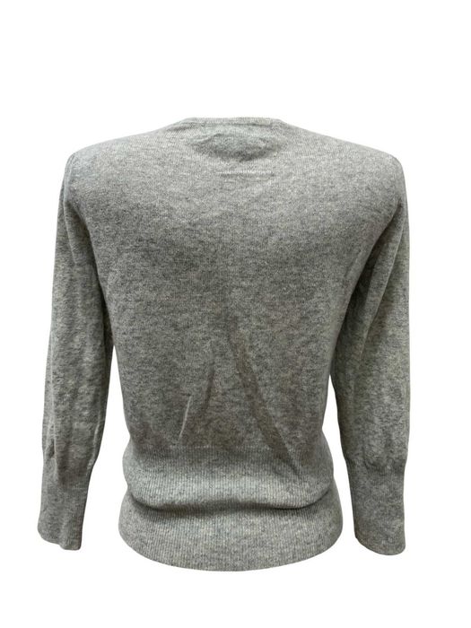 DESIGNER REMIX размер S дамска кашмирена жилетка 100% КАШМИР сива