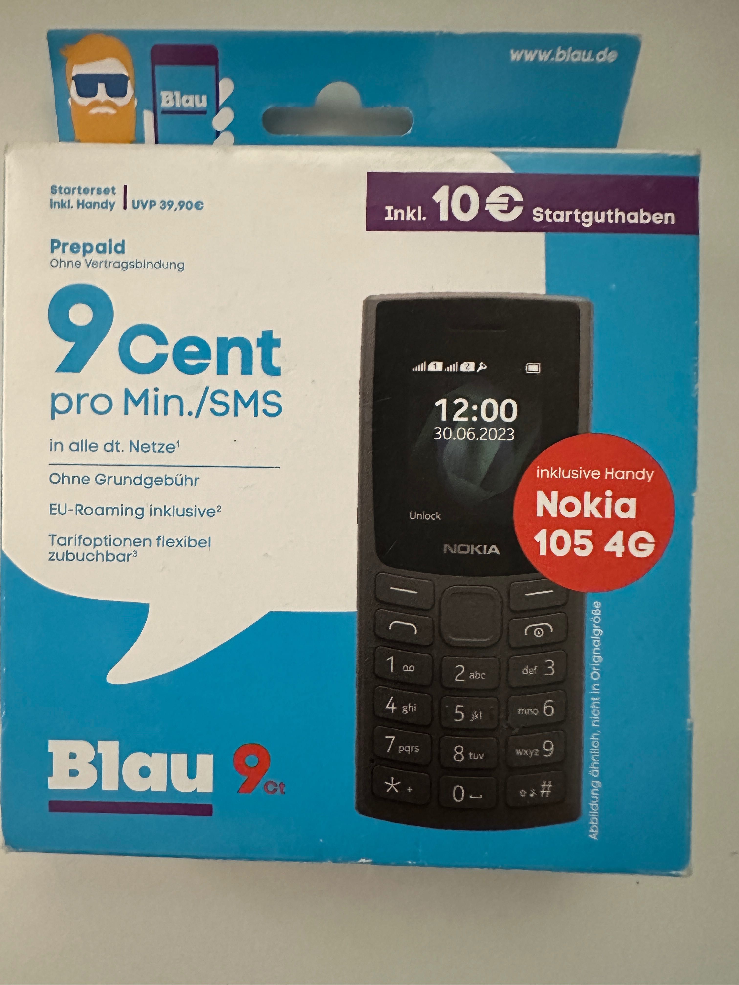 Telefon mobil Nokia 105, Dual SIM, 4G, Black