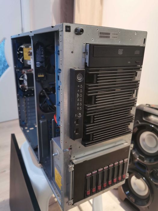 Двупроцесорен сървър HP ProLiant ML350 G6, 3.06GHz, 128GB RAM-6 канала