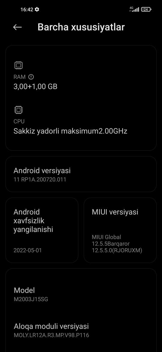 Redmi note 9 4.64 talik