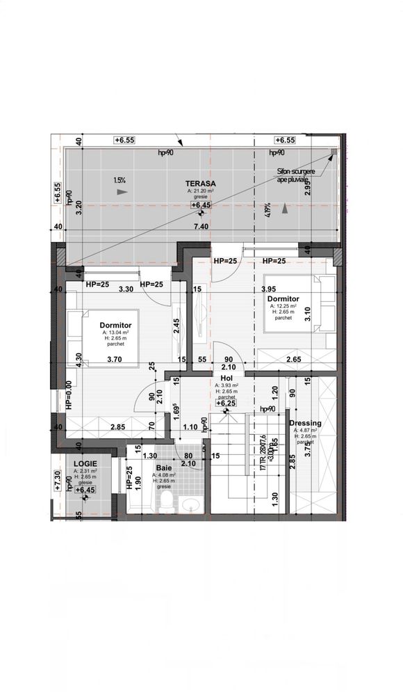 Apartament 4 camere 107 mp bloc tip vila, garaj+boxa, Campului
