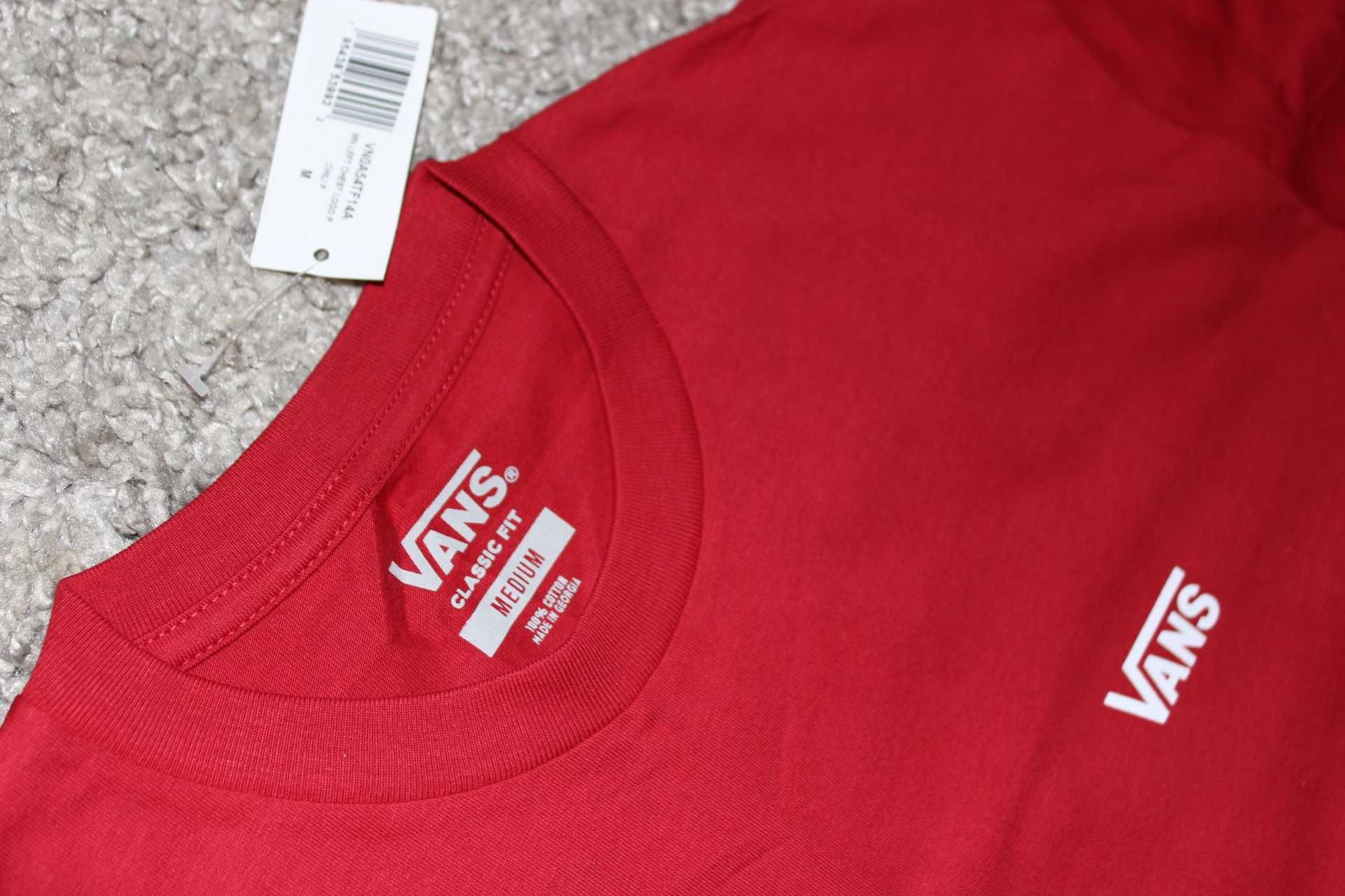 Vans Classic Fit tricou marime M - rosu