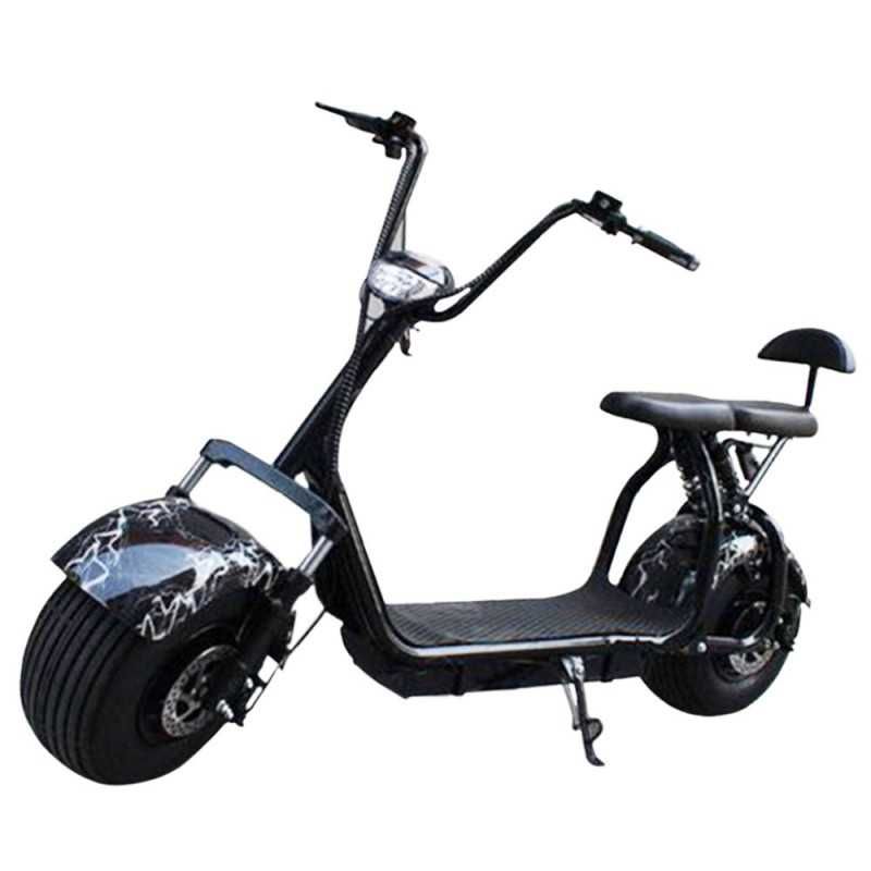 Far scuter electric 60v Harley citycoco contact cu cheie far led nou