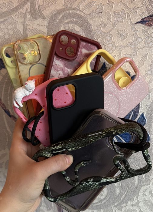 Чехлы iphone 14 (новые и б/у)