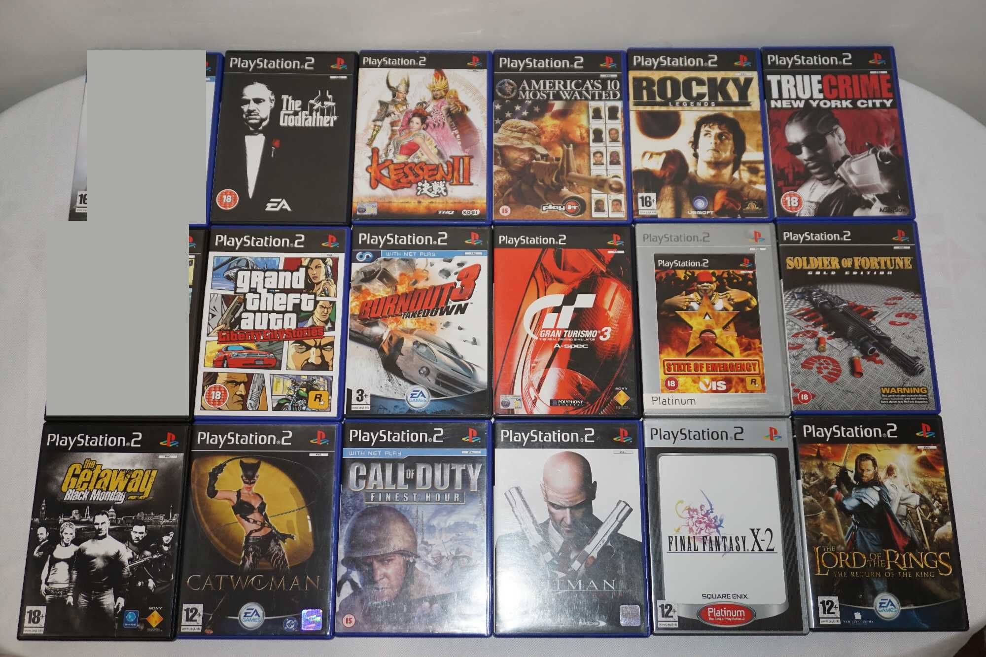 Игри за PS2 Resident Evil Outbreak/The Godfather/Kessen 2/GTA