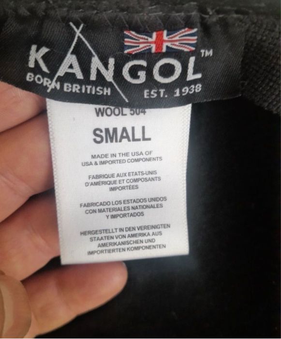 Kangol 504 wool size S made in USA