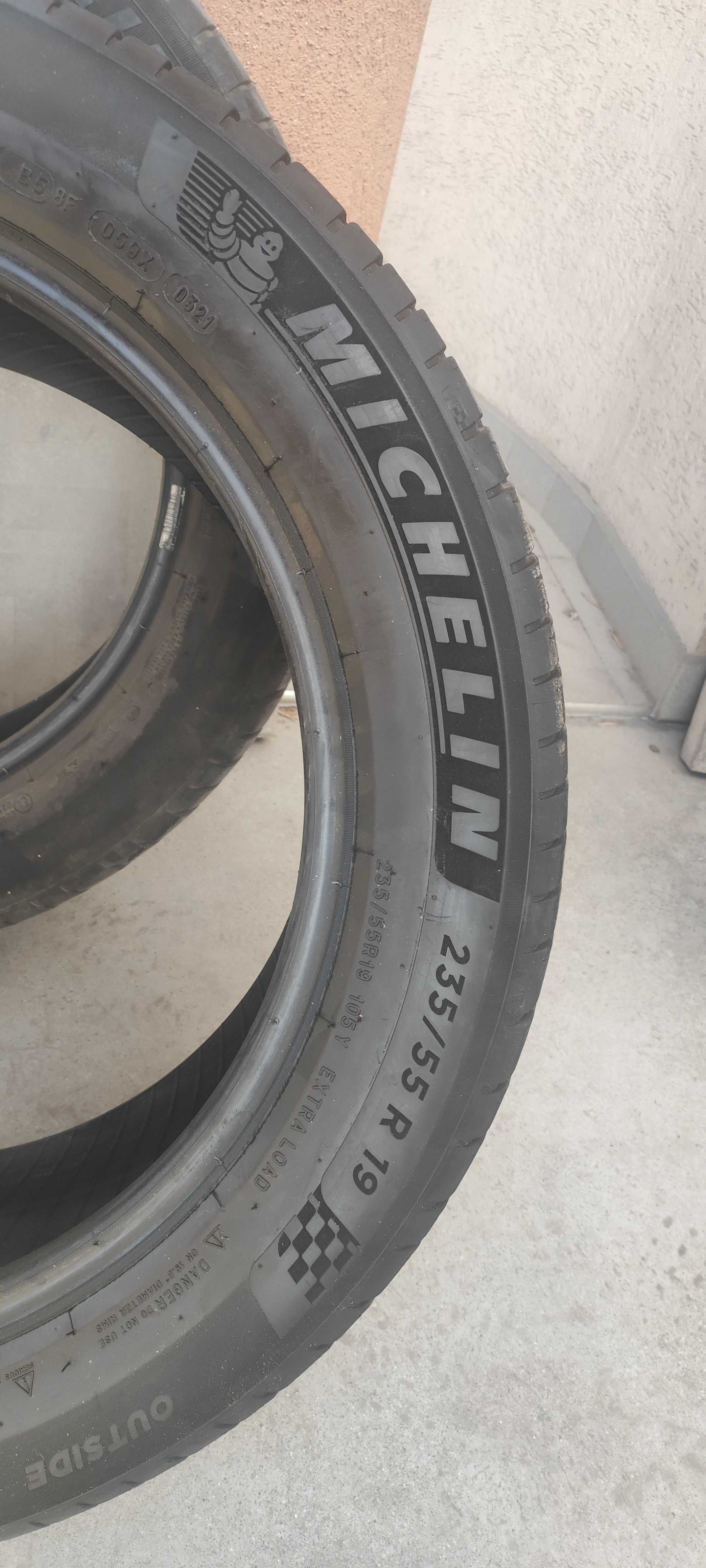 Michelin Pilot Sport 235/55 R 19 Два броя DOT 21