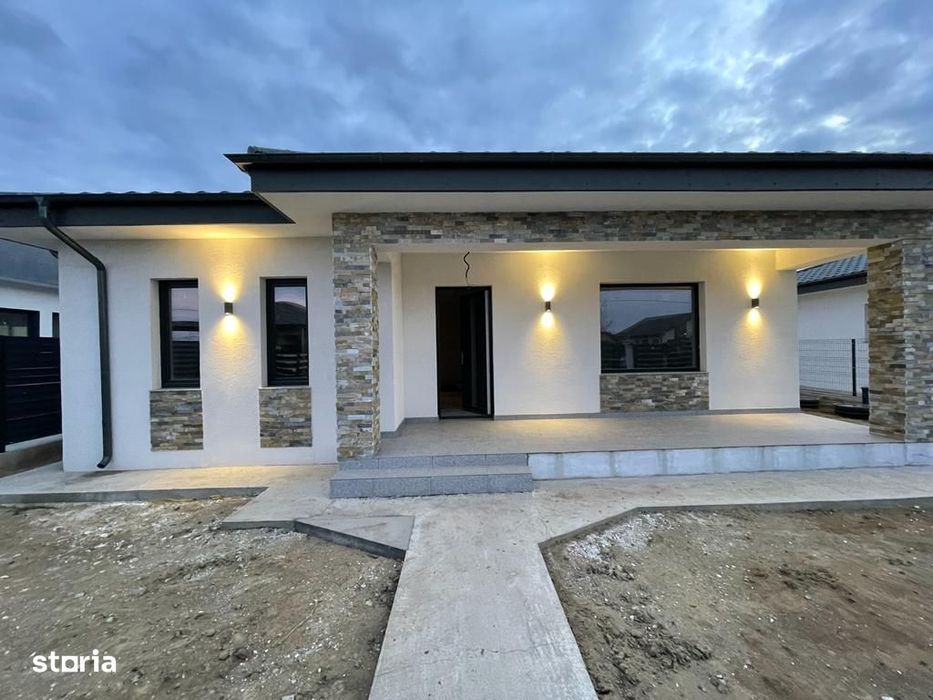 Casa in Complex Nou  – 3 Camere, Toate Utilitatile | Galati Vanatori