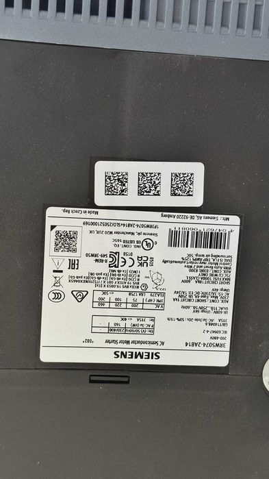 Софтстартер 200-480V 315 A, 110-250 V AC / Каталожен № 3RW5074-2АB14