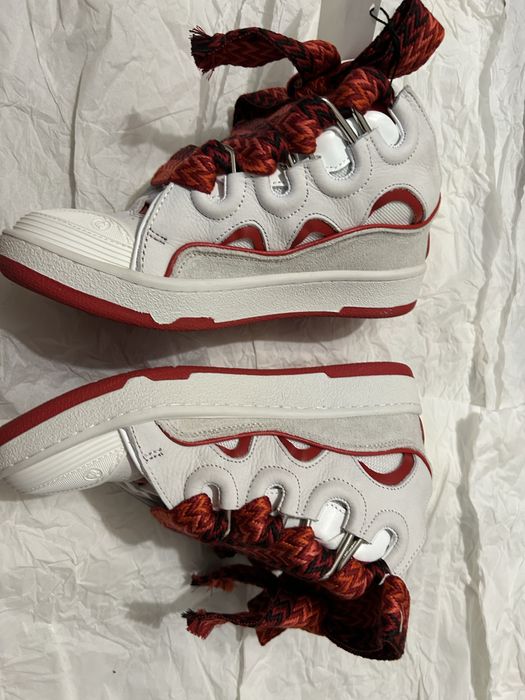 Adidasi Lanvin Curb Red