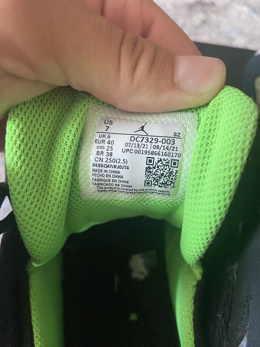 Jordan Flight Club 91 Black Green