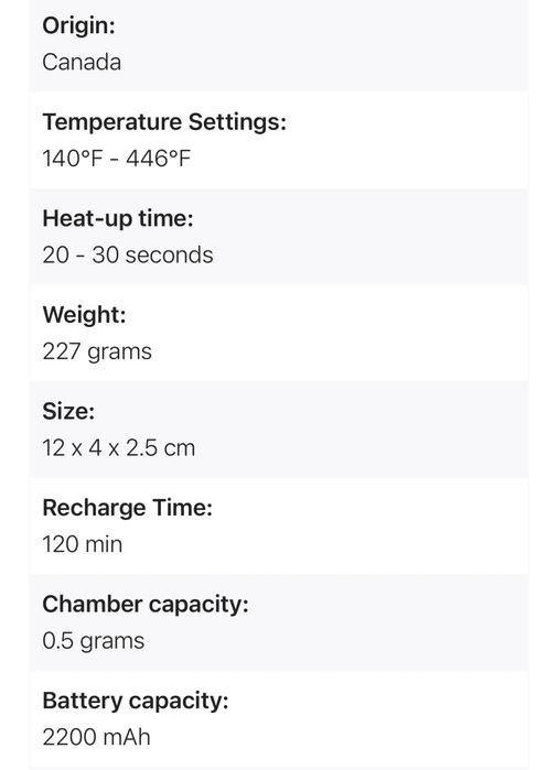 Vaporizator CBD THC 420 Boundless CFC