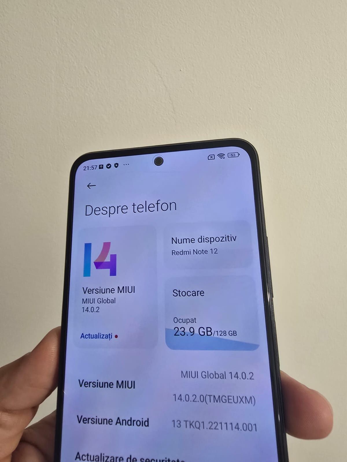 Xiaomi Redmi Note 12  -  ca nou