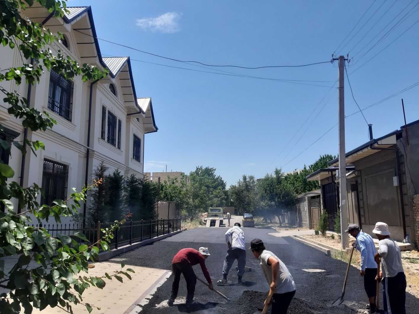 Ulladchik Asfalt Yotqizish Xizmati Samarqand Beton Styashka Sement