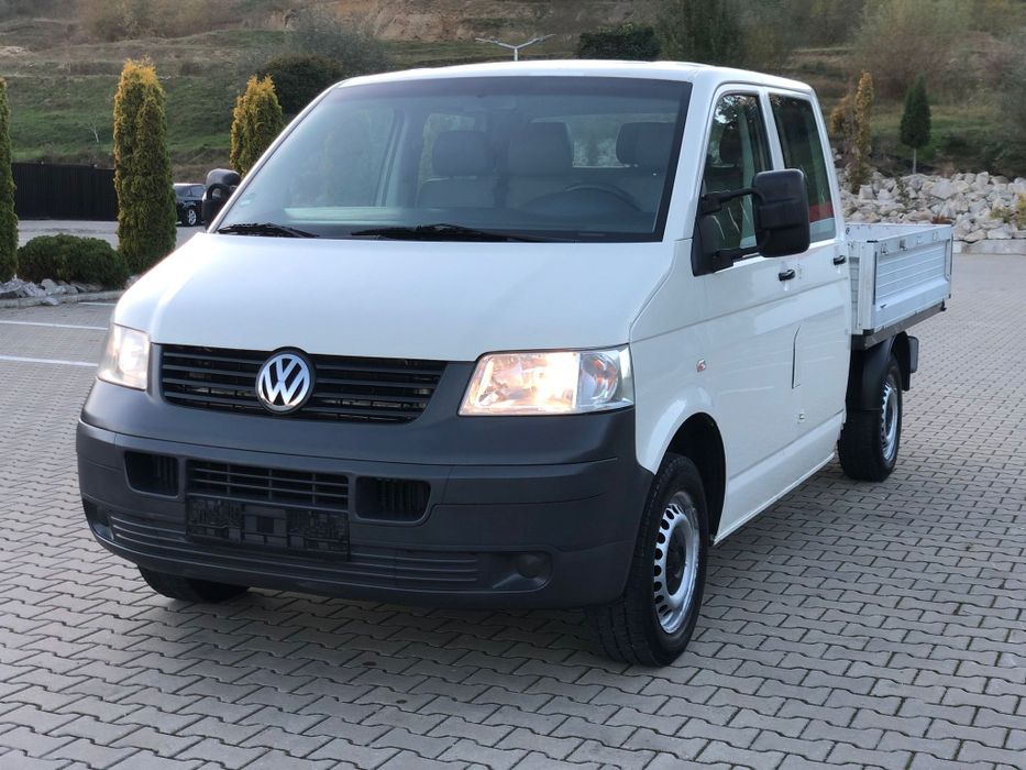 VW Transporter T5 Doka 6locuri si bena an 2009 1.9tdi 102cp clima