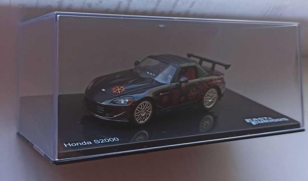 Macheta Honda S2000 2000 negru Fast and Furious - IXO/Altaya 1/43