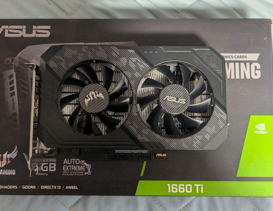 Видеокарта 1660 Ti 6 Gb