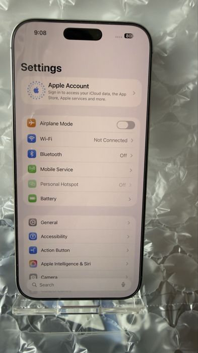 iPhone 16 Pro Max, Natural Titanium, 512 GB - Перфектен