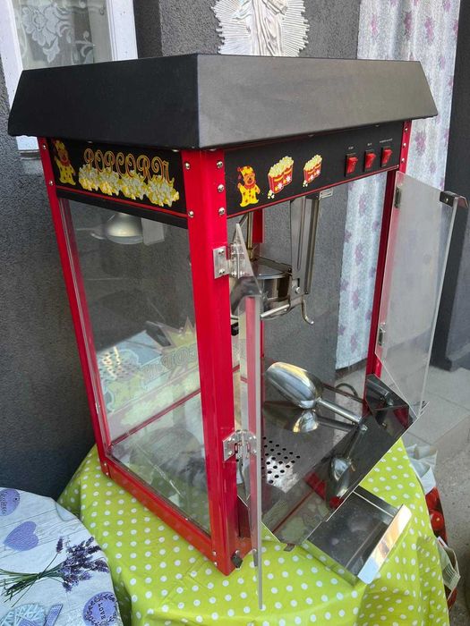 Aparat popcorn / floricele, ca nou, folosit doar pt probe