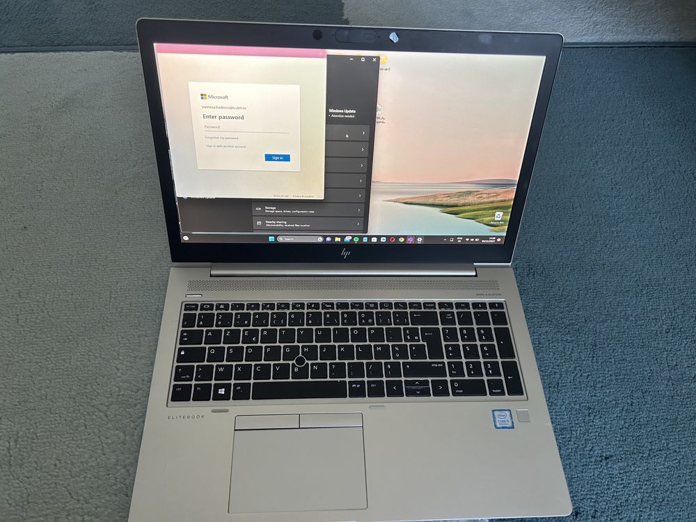 Laptop Hp elitebook 850 G5