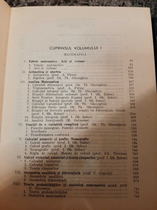 Manualul Inginerului (vol 1 + vol 2) 1965