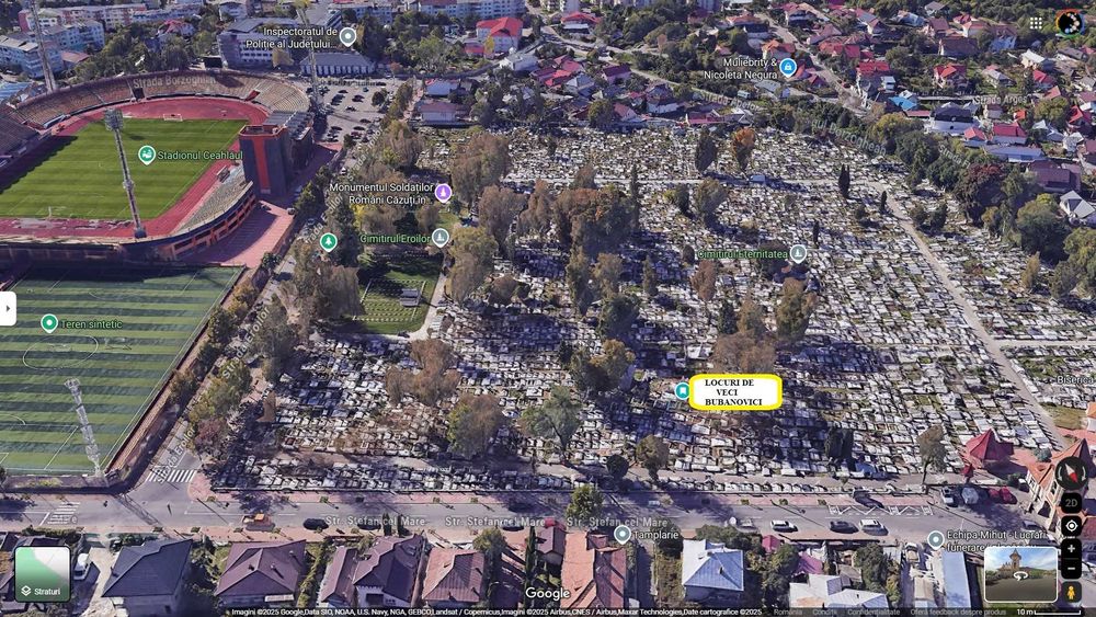 CAVOU cu 2 cripte x 2 Locuri de veci cimitir Eternitatea Piatra Neamt