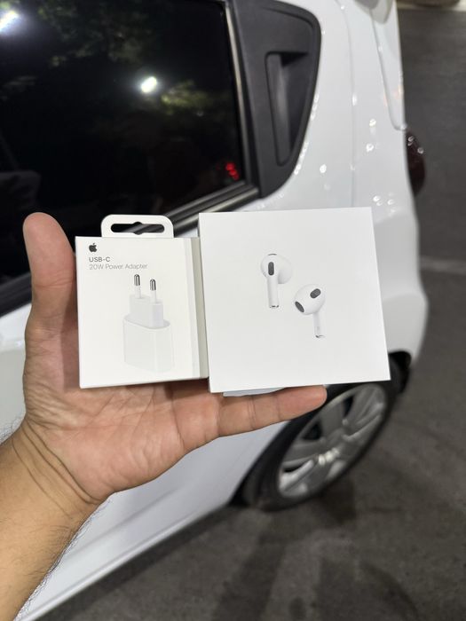 Air Pods 3 orginal adaptr galovka orginal
