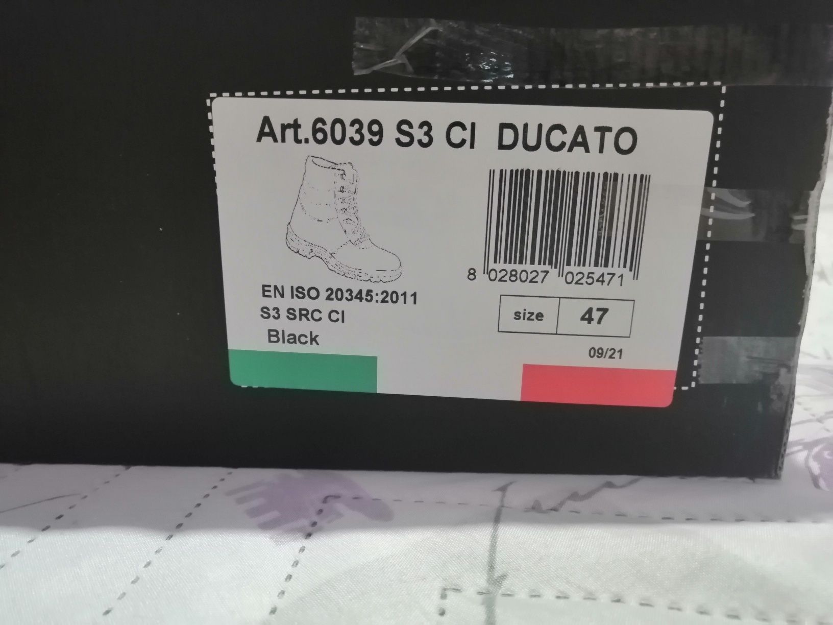 Работни Обувки PANDA DUCATO S3 CI SRC.