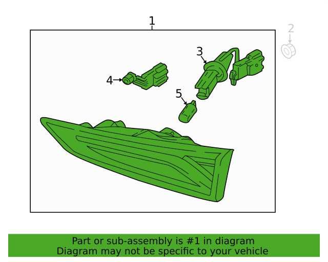 Стоп заден HYUNDAI KONA 2020-> LH/Ляв/