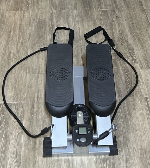 Степер с ластици за фитнес/ Stepper with bands Workout