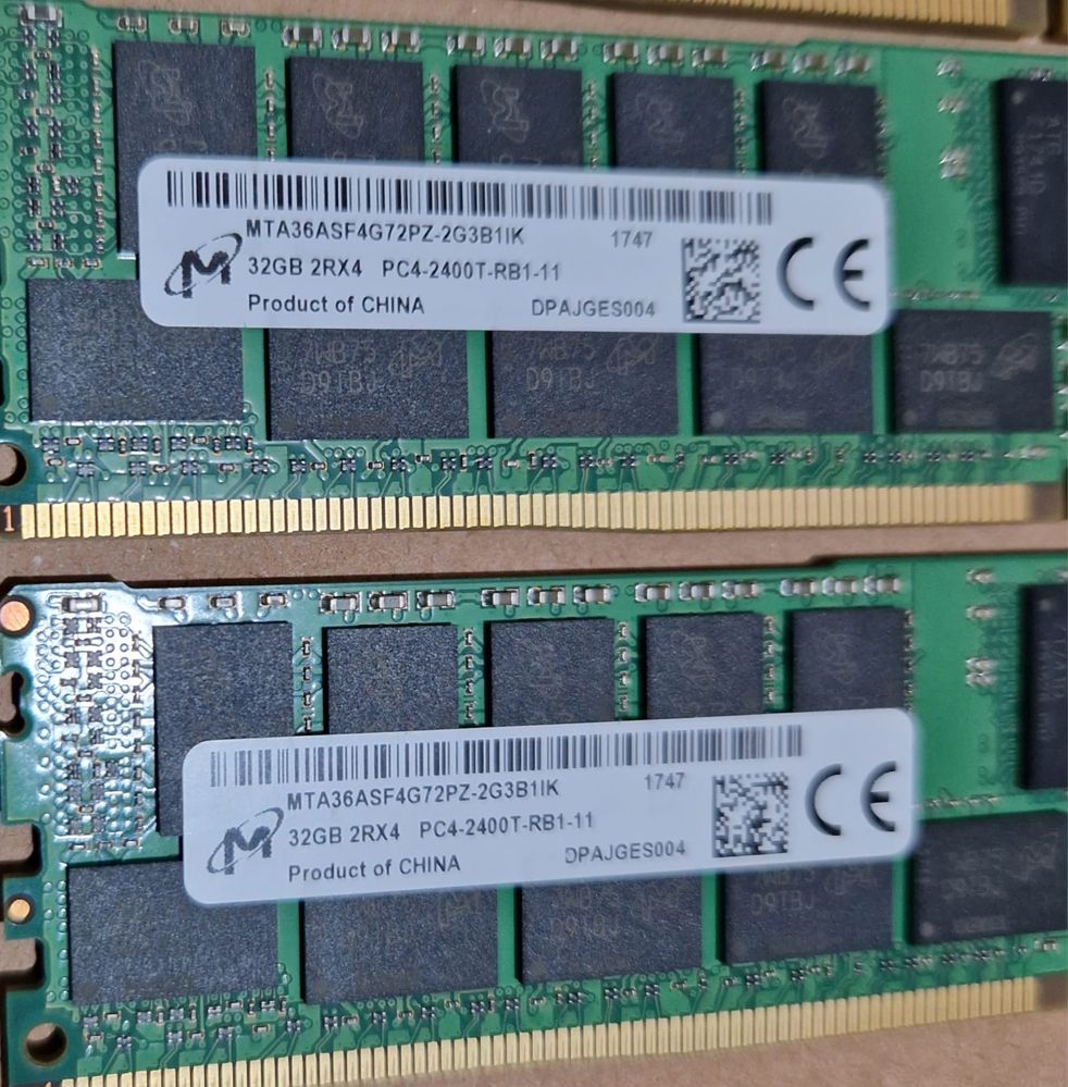 Kit Memorii RAM Server/Workstation Micron 128GB(4x32 GB) DDR4 2400T