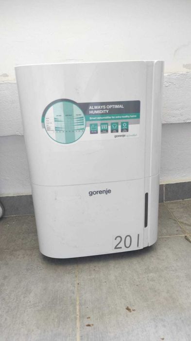 Dezumidificator aer GORENJE D20M, 20l/zi, 440W, alb