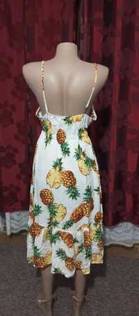 Rochie de vara cu ananasi