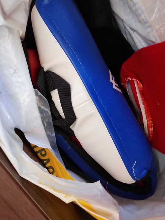 Капа, протектор, фоотер комплект для надевания на спорт