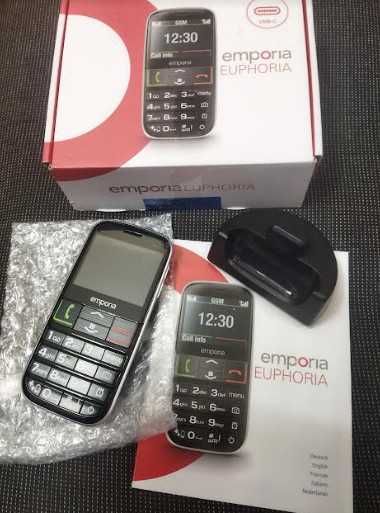 Мобилен телефон Emporia Euphoria, USB-C, mini sim, 8Gb вътрешна памет