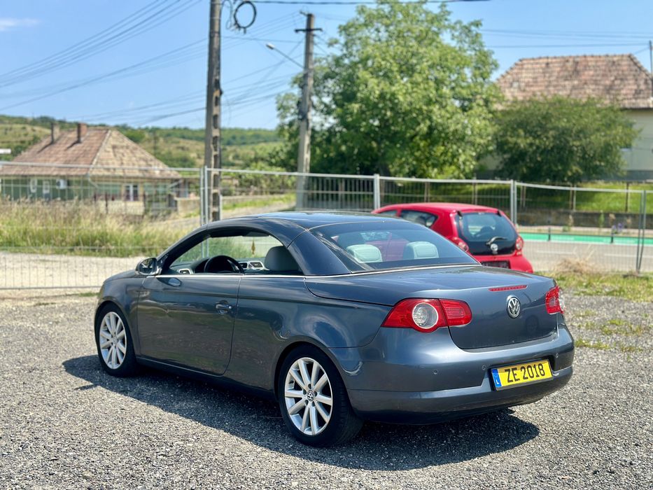 Vw Eos 2007 2.0 Tdi Cabrio/Decapotabil Piele xenon
