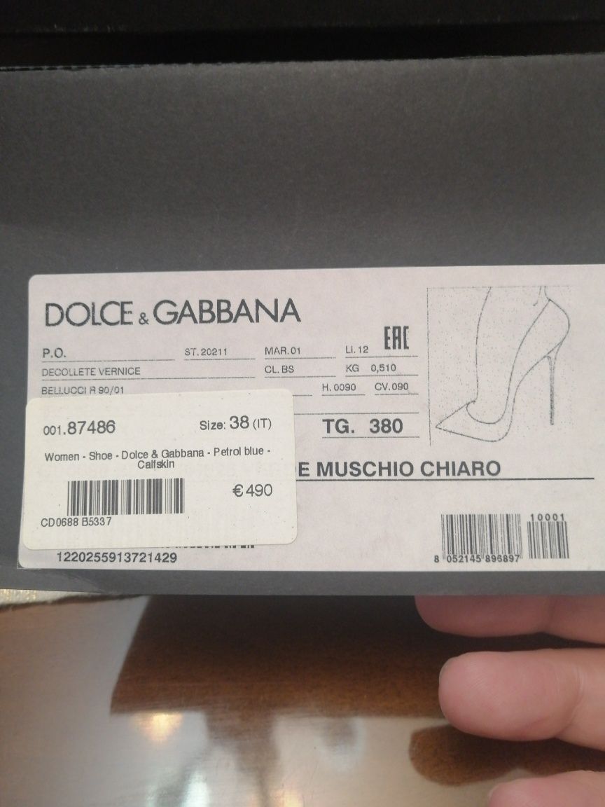 Pantofi damă DOLCE&GABANA nr. 38