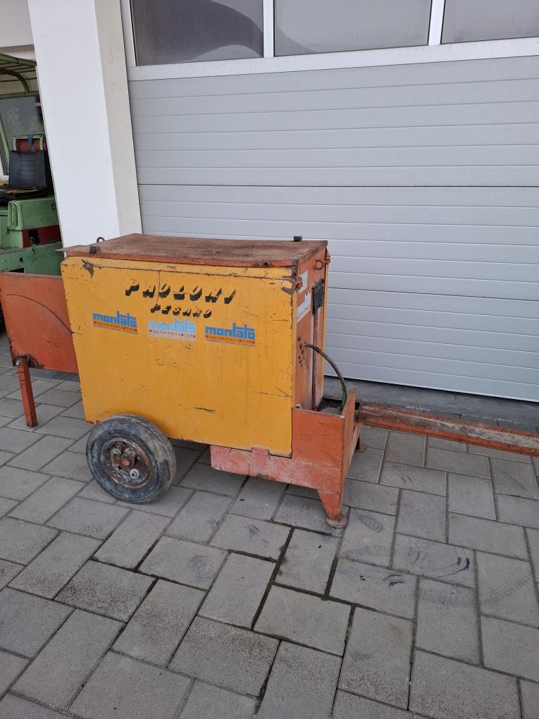 Masina de curatat spalat panouri Doka,cu cadita si pompa decoflor 220V