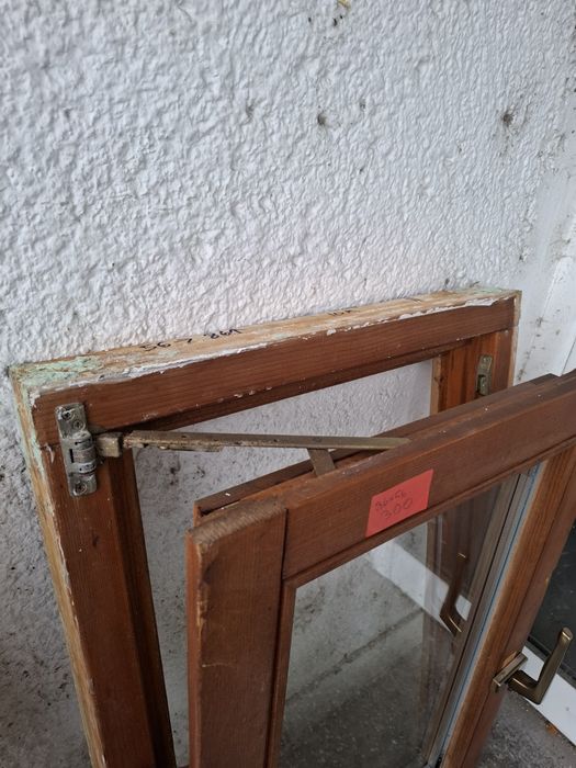 Geamuri termopan profil lemn dimensiuni mici(3 buc)