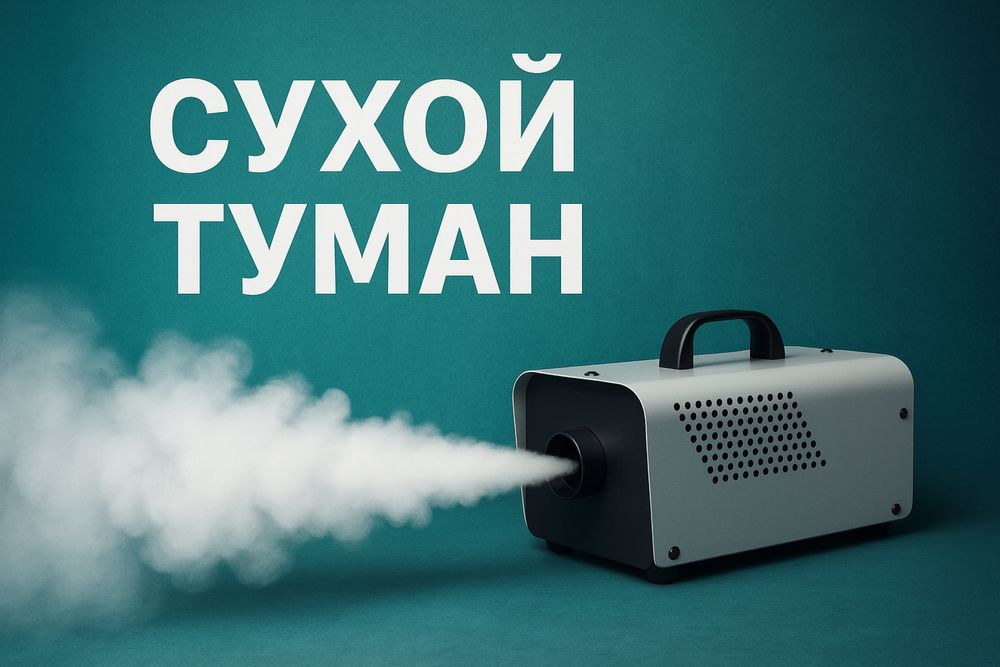 Сухой туман/устранение запахов