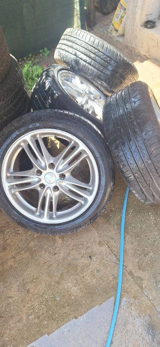 Jante Borbet 5x120
Cauciucuri stare buna 215 50 17
Trebu