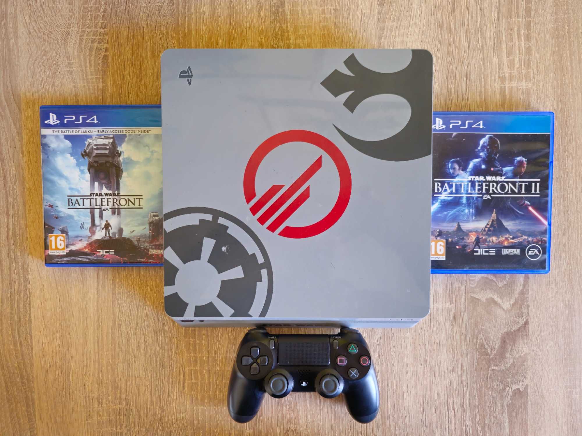 PlayStation 4 Slim 1TB PS4 Star Wars Limited Edition ПС4+Гаранция